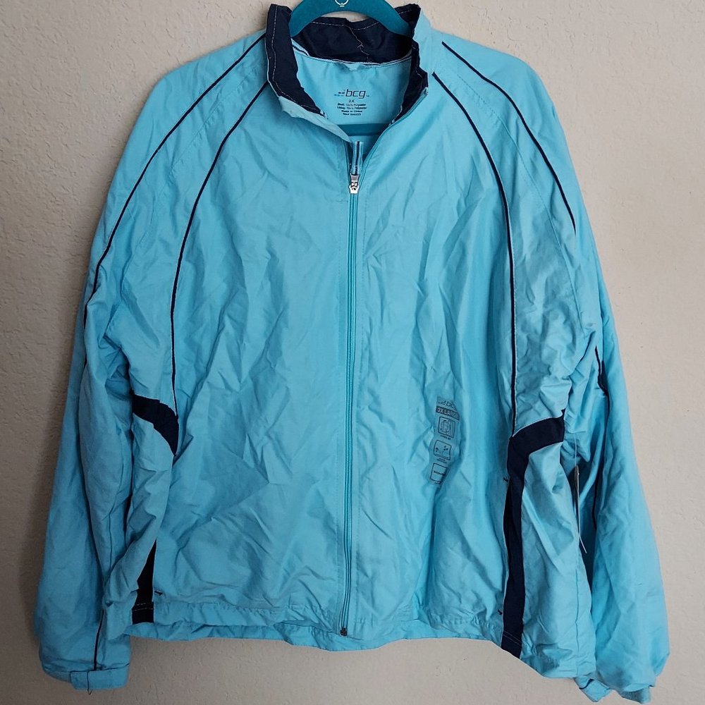 Blue Athletic/Rain Jacket